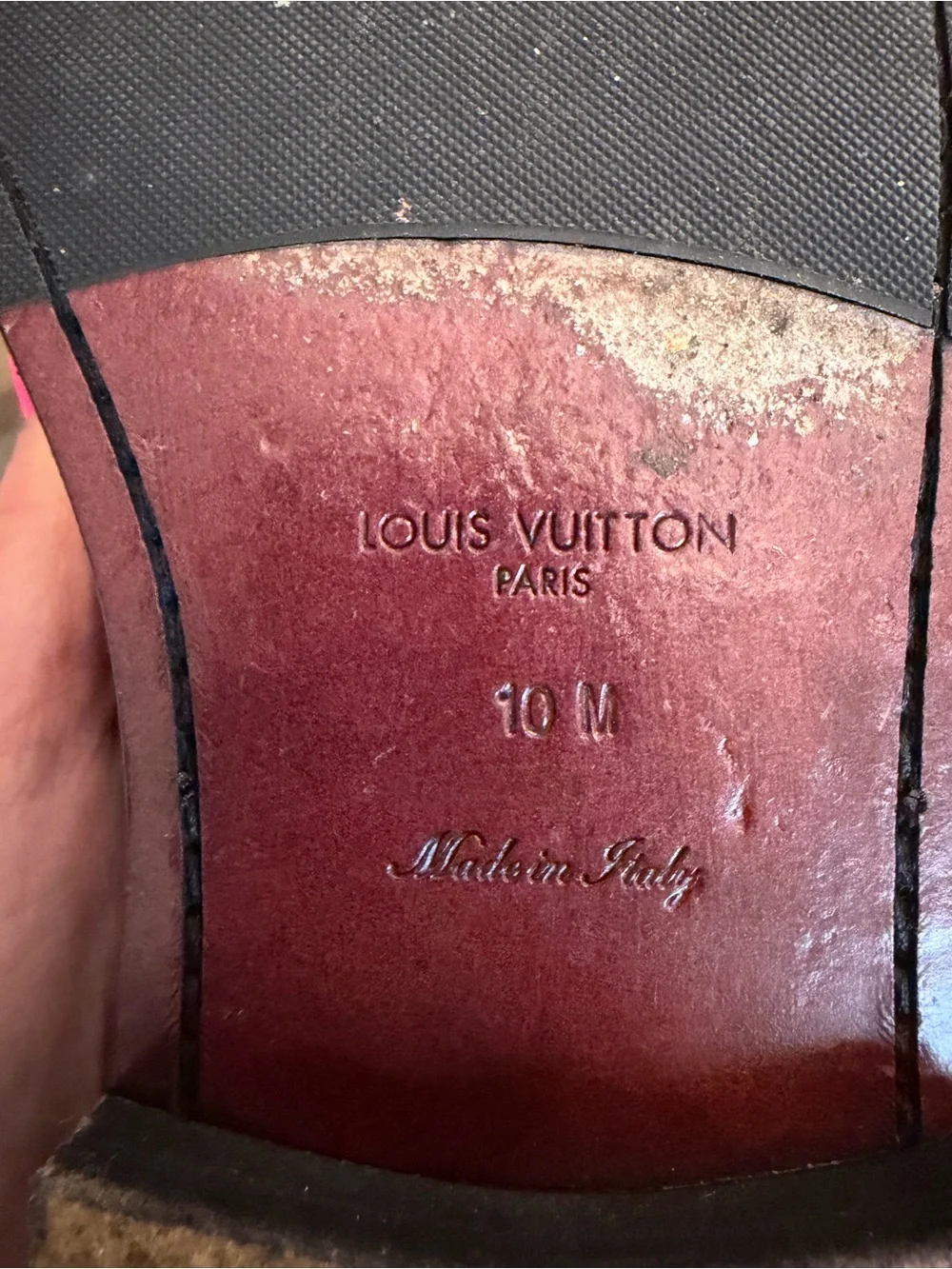 RARE Louis Vuitton INFINI Graduation loafers